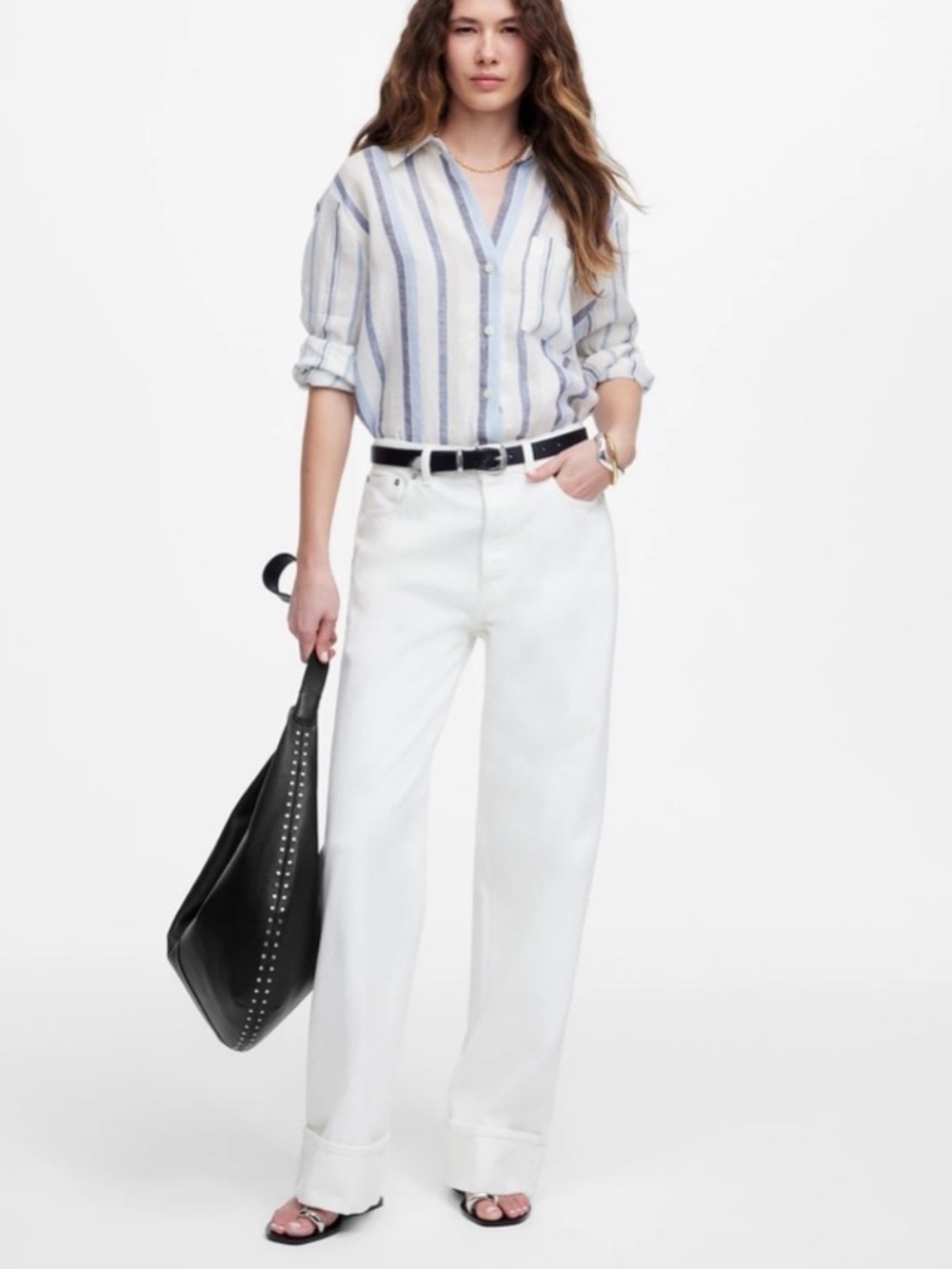 NWT Madewell Low-Slung Baggy Jeans 28